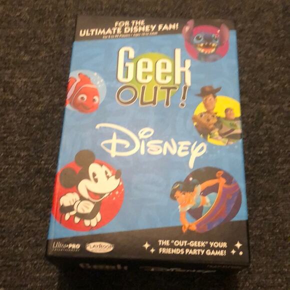 GEEK OUT DISNEY Trivia Board Game Ultimate Fan - Picture 1 of 2